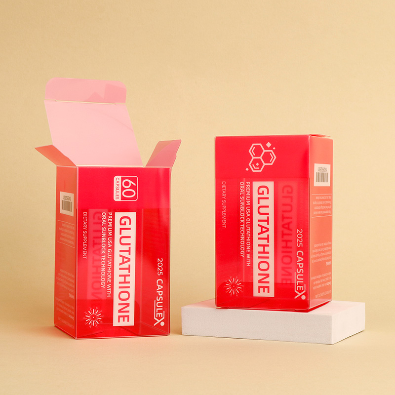 Health Care Product Clear PVC Packaging Box